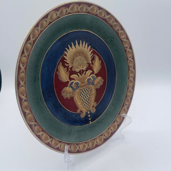 ORIENTAL ACCENT 10 INCH LOCHINVAR DECORATIVE PLATE, Made in China, Porcelain - Picture 3 of 9